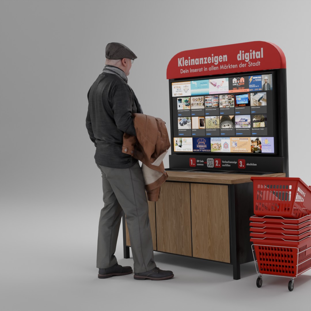Pinix Digitale Pinnwand im Einsatz
